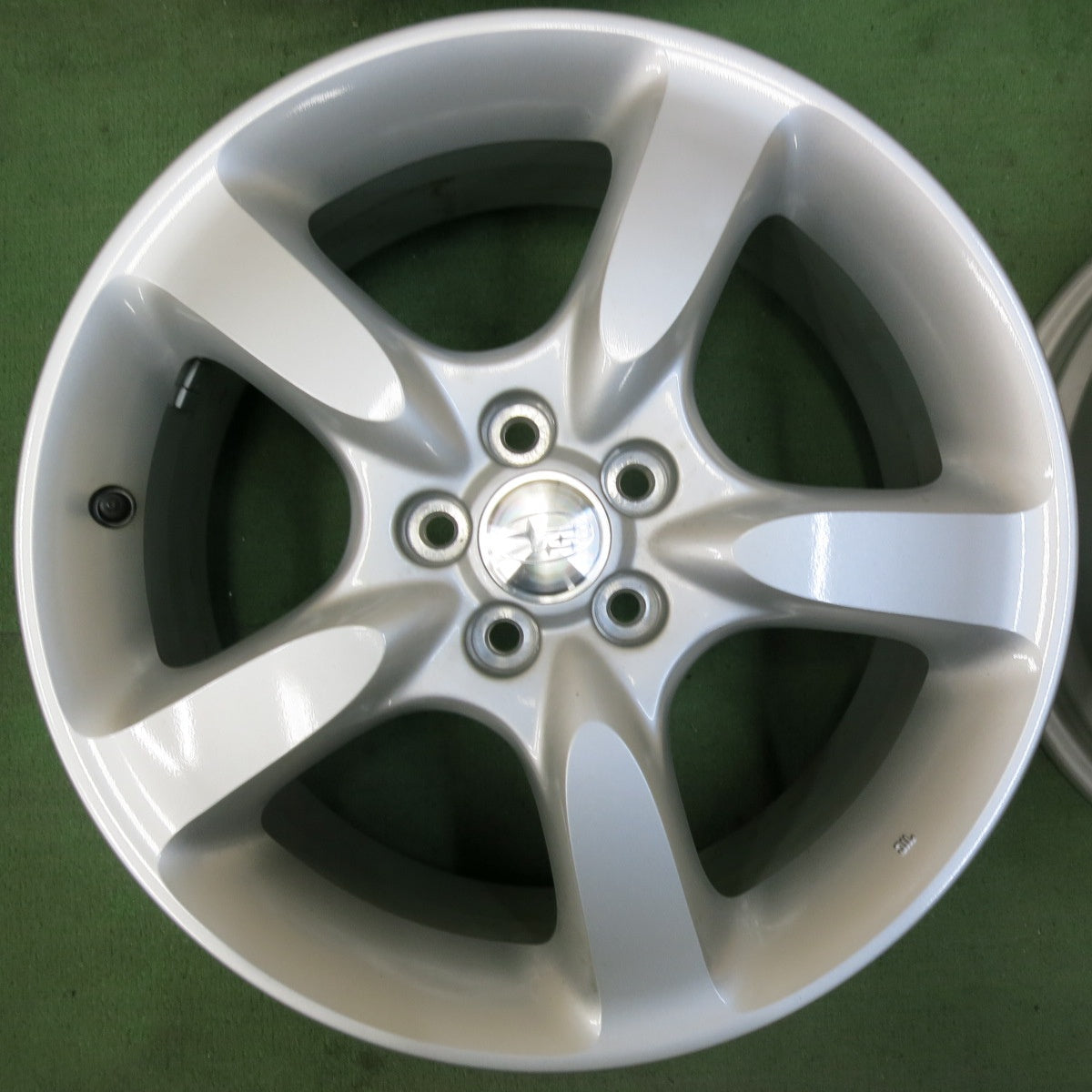 キレイ★スバル BP BL レガシィ 純正 ホイール 17インチ 17×7JJ PCD100/5H★5071803SYホ