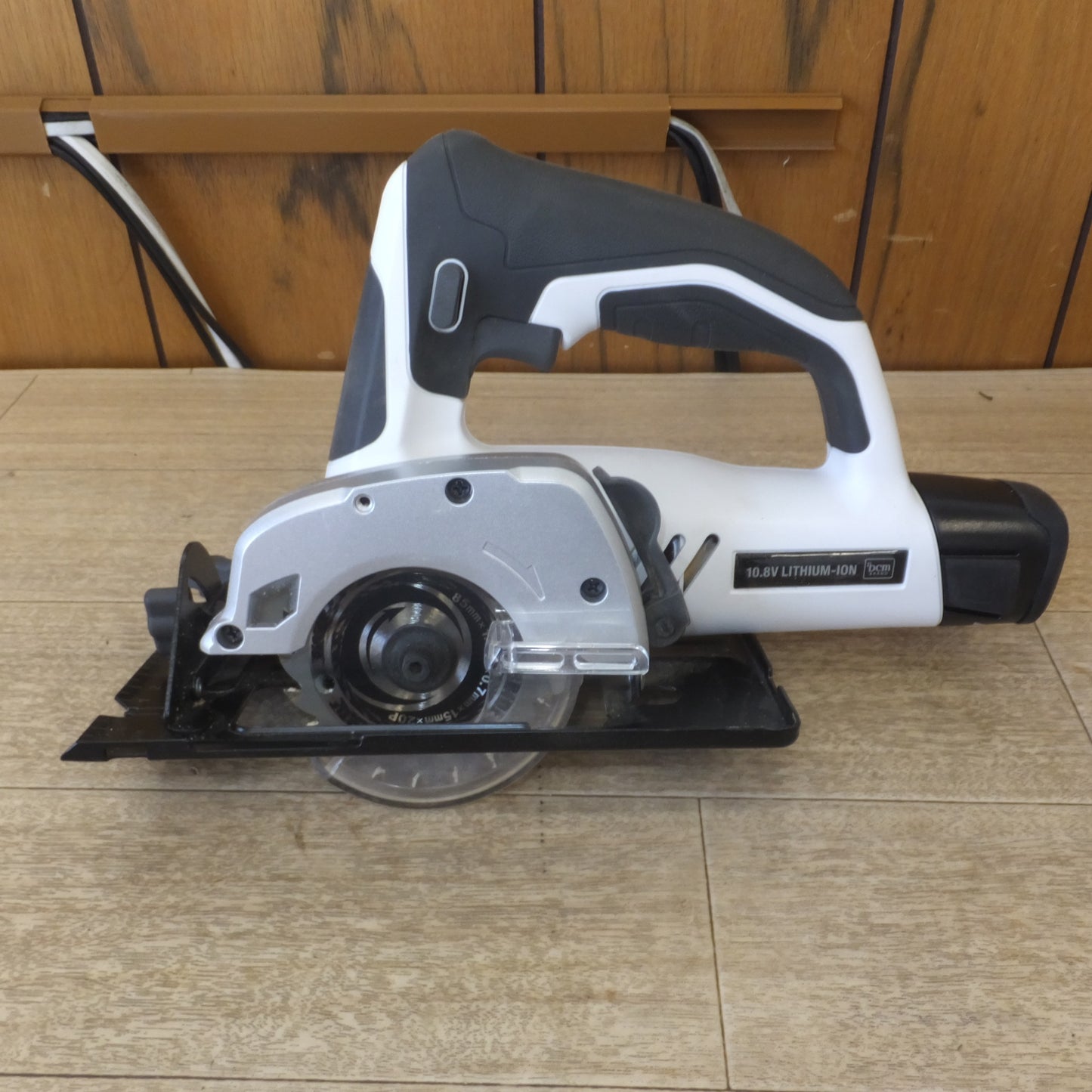 [送料無料] ★DCM 充電式丸のこ 85mm T-CS108V　バッテリー T-BP108V15A　充電器 T-CH108V　10.8V セット★