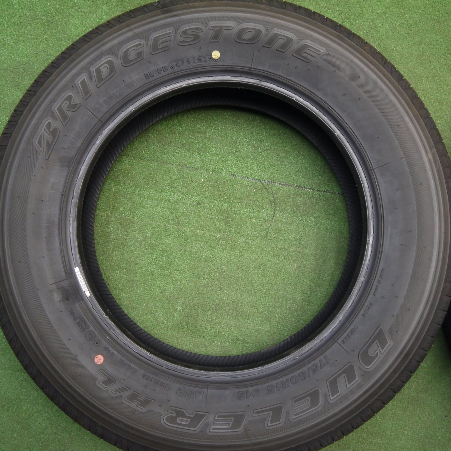 バリ溝！25年！9.5分★ジムニー 等 175/80R16 ブリヂストン デューラー H/L 852 DUELER タイヤ 16インチ★6020909Hノタ