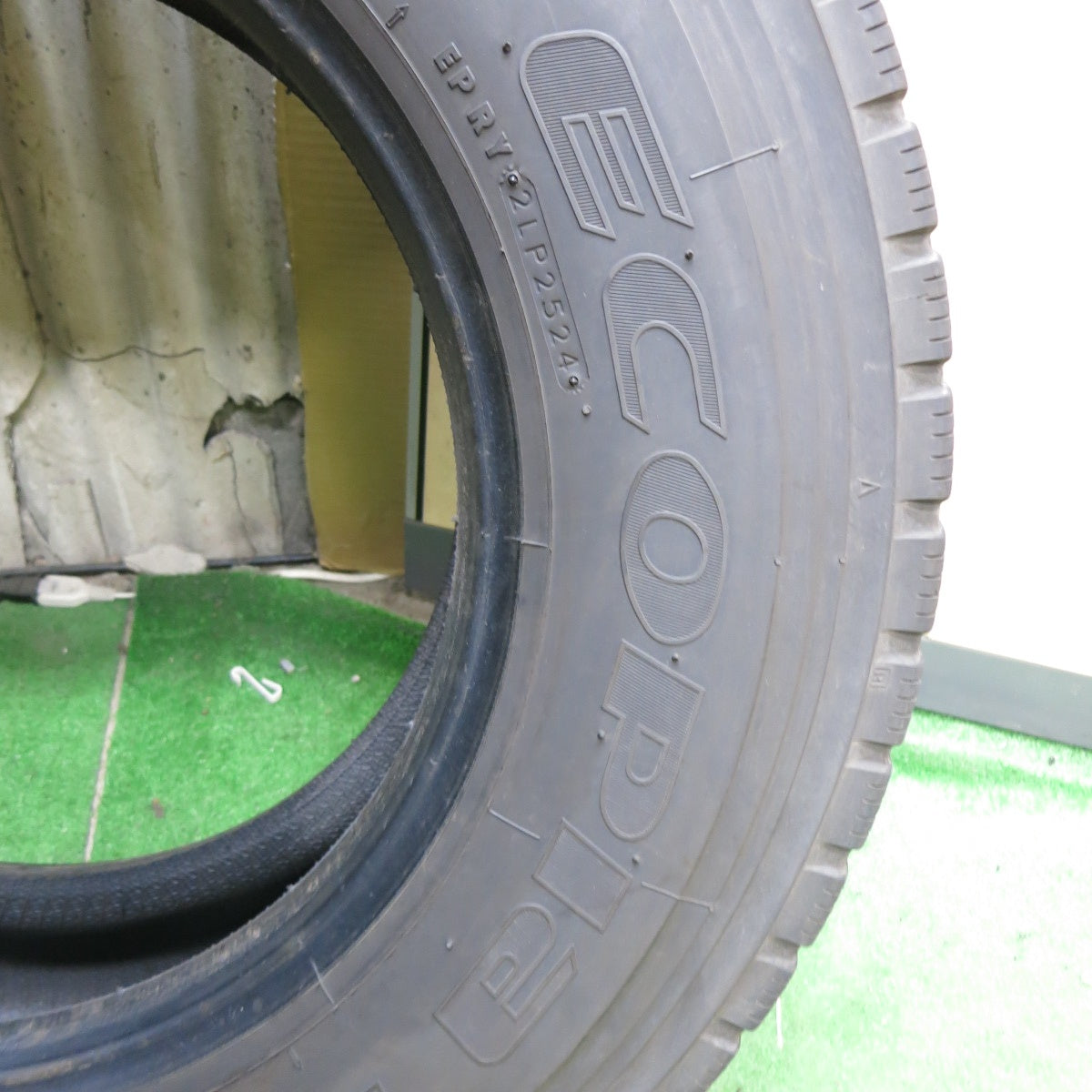 2本価格！24年★トラック タイヤ 265/70R19.5 140/138J ブリヂストン エコピア M801Ⅱ ミックス オールシーズン 19.5インチ★5122903ナスタ