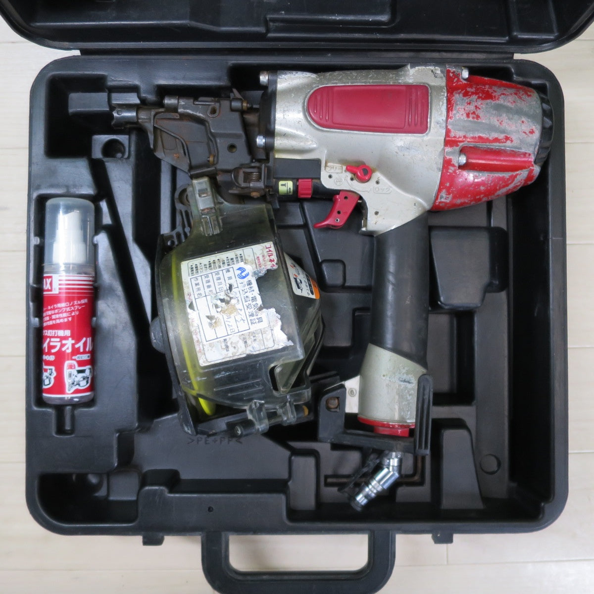 [送料無料] ☆MAX マックス 常圧 コイル ネイラ CN-450AD(FP) エアー ツール 工具 釘打機 釘打ち機 ネイル①☆