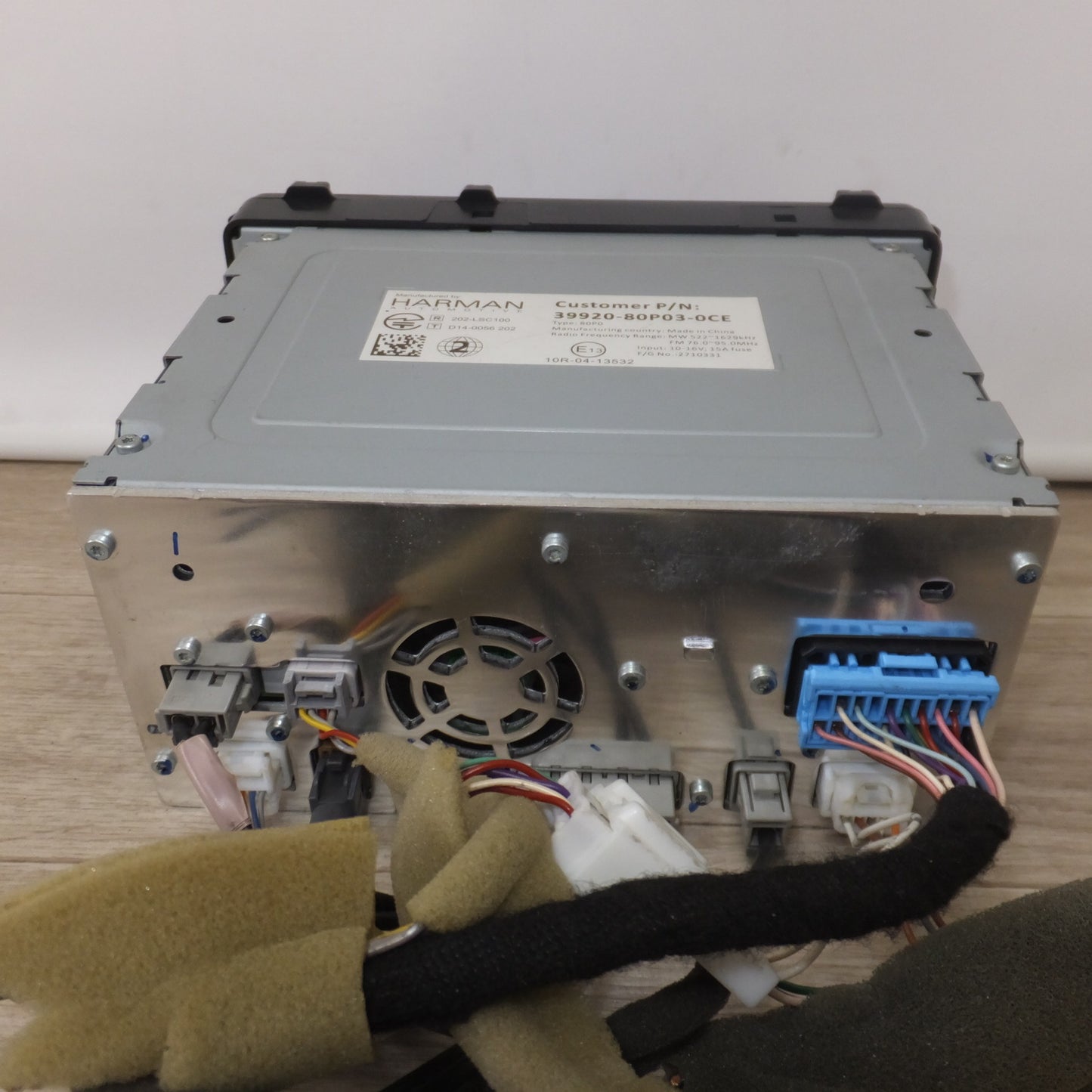 [送料無料] 現状品★HARMAN製 スズキ 純正 メモリーナビゲーション 80P0 39920-80P03-0CE[47]★
