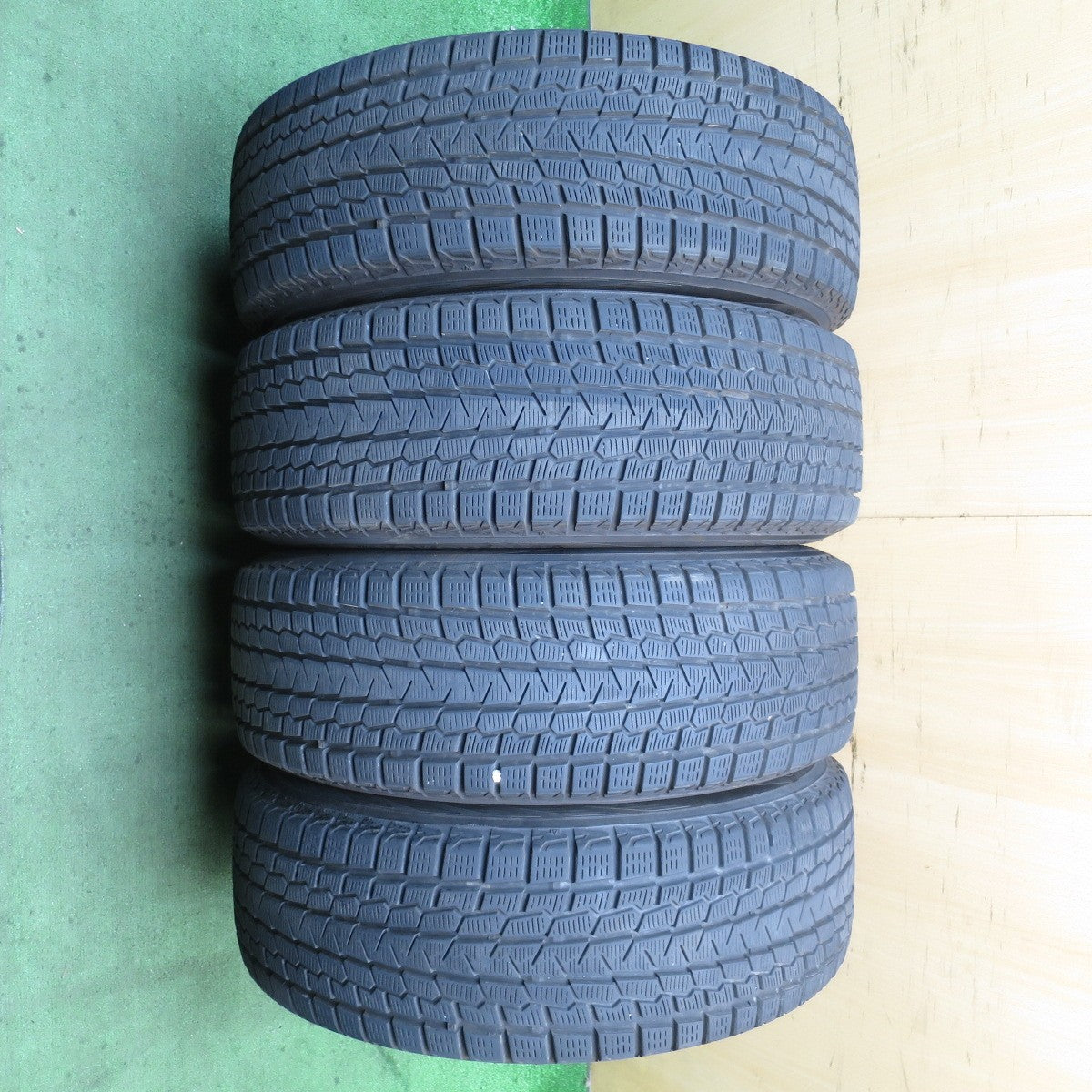 バリ溝！21年！9分★スタッドレス 225/60R18 ヨコハマ アイスガード G075 プレミックス ドルチェ 3x5 Grappa＆Dolche 18インチ PCD114.3/5H★5081102NJス