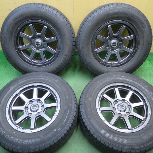 バリ溝！23年！キレイ！9分★スタッドレス 265/65R17 ジーテックス WP2000 SUV ROADMAX MiD ロードマックス 17インチ PCD139.7/6H★6021601NJス