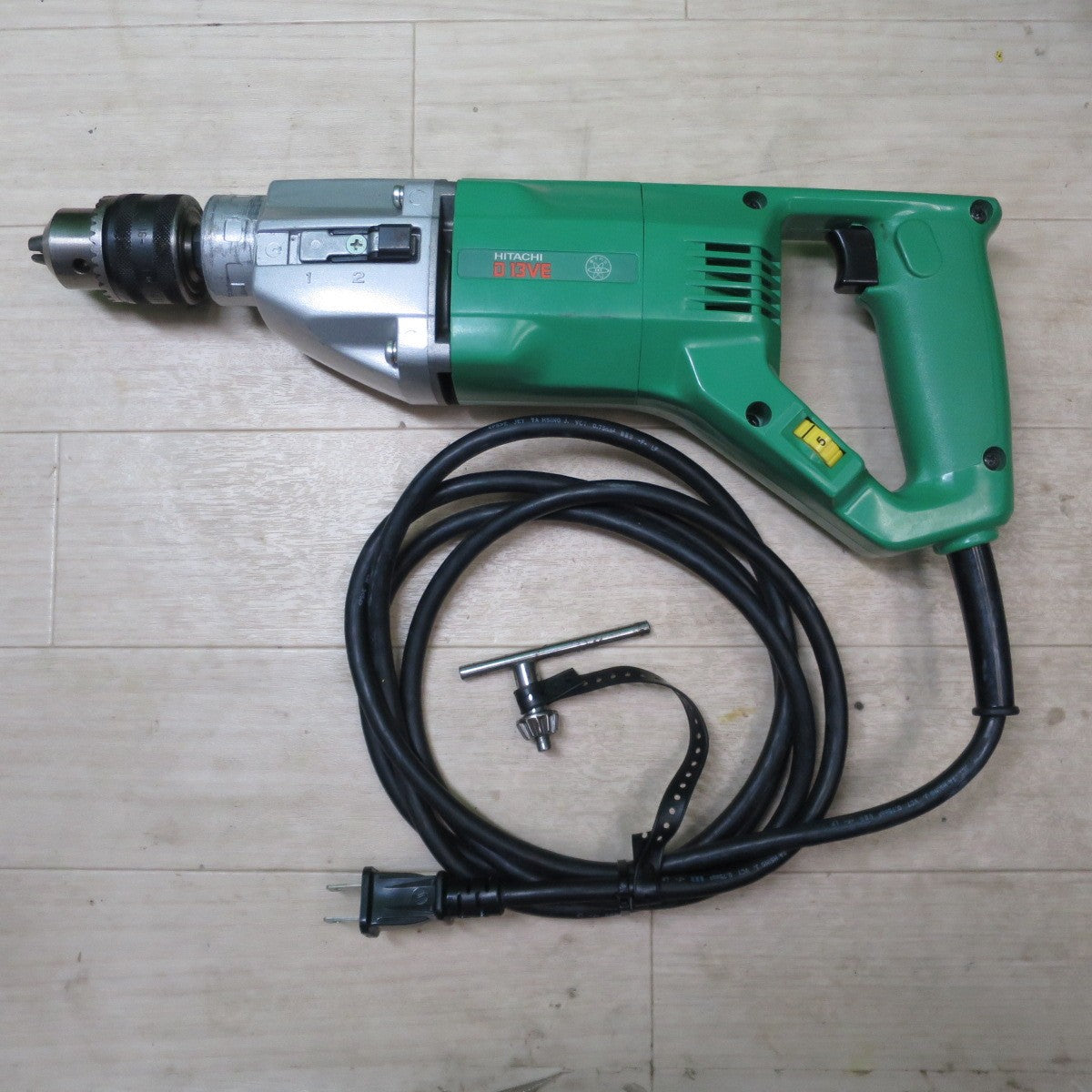付属品付き！キレイ☆日立 13mm 電子 ボーラー D13VE スタンド D13-DSE 電動 工具 コード式 穴あけ 100V HITACHI☆