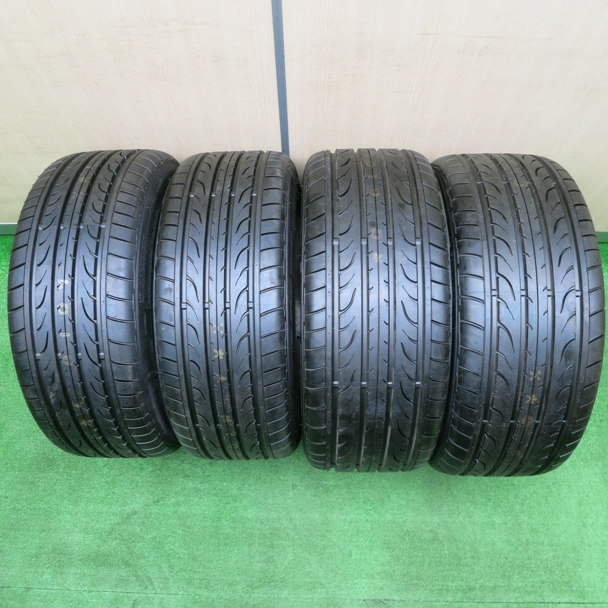 [送料無料] 超バリ溝！22年！ほぼ10分★レクサス IS 純正 225/45R17 ダンロップ SPスポーツマックス 17インチ PCD114.3/5H★4110501NJノ