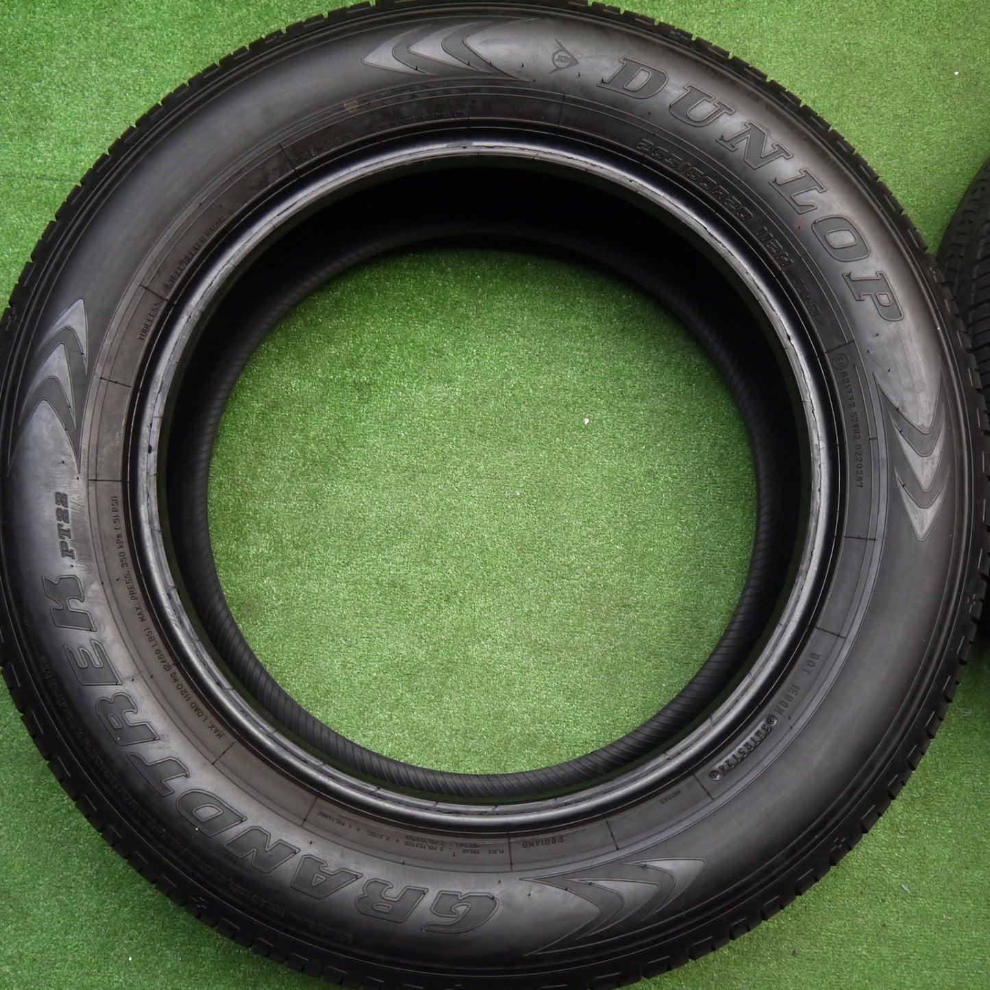 4本価格！24年★265/60R20 ダンロップ グラントレック PT22 タイヤ 20インチ ランクル 250 プラド タンドラ セコイヤ 等★5110502Hノタ