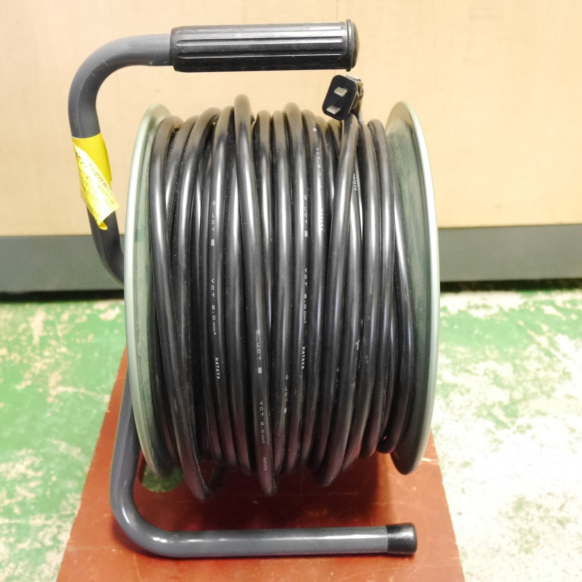 キレイ☆HATAYA ハタヤ 50m コードリール GV-50 型 スーパーサンデー 電工ドラム 延長コード 屋内用 畑屋☆
