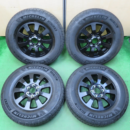 新車外し！24年★ヨタ ランクル 250 ファーストエディション 純正 265/70R18 ミシュラン LTX TRAIL PCD139.7/6H★4071201イノ