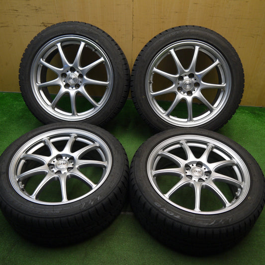バリ溝！キレイ！9.5分★インプレッサ 等 205/50R17 スタッドレス トーヨー ガリット GIZ DIOS es9 PREMIUM LIGHT 17インチ PCD100/5H★5042803Hス