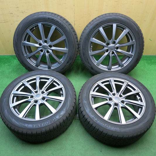 バリ溝！21年！キレイ！9.5分★スタッドレス 235/50R18 ヨコハマ アイスガード iG70 GRASS グラス 18インチ PCD114.3/5H★5062103HAス