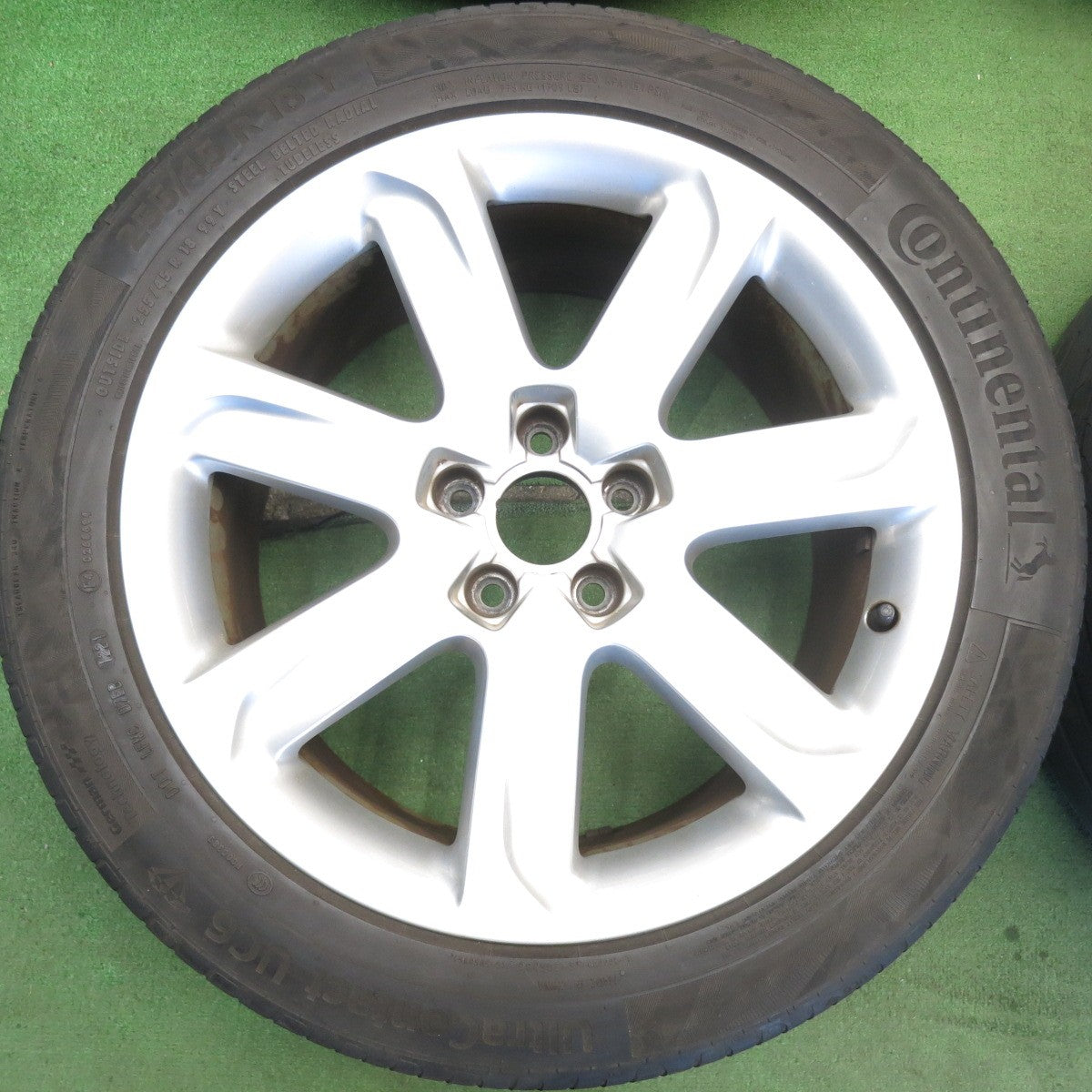 4本価格★アウディ A7 純正 255/45R18 コンチネンタル ウルトラコンタクト UC6 18インチ PCD112/5H★6052407HAノ