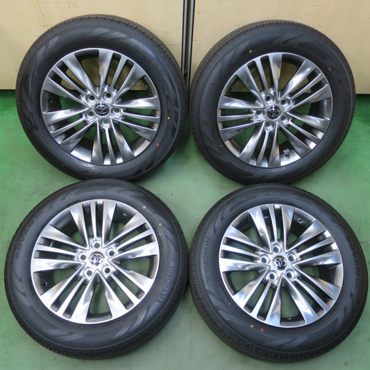 新車外し！26年★トヨタ 40系 アルファード Zグレード 純正 225/60R18 ヨコハマ アドバン V03 18インチ PCD120/5H★6050611イノ