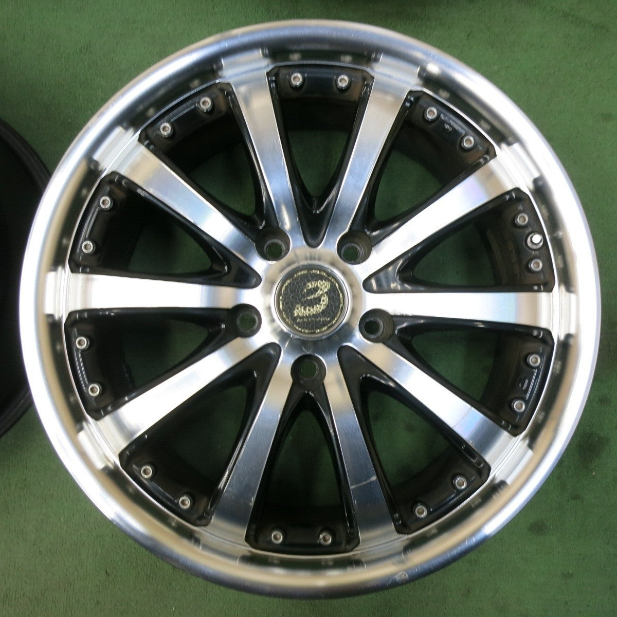 4本★LOXARNY EX BYRON STINGER BADX 17インチ ホイール ロクサーニ バイロン スティンガー 17×7J PCD114.3/5H★5031405SYホ