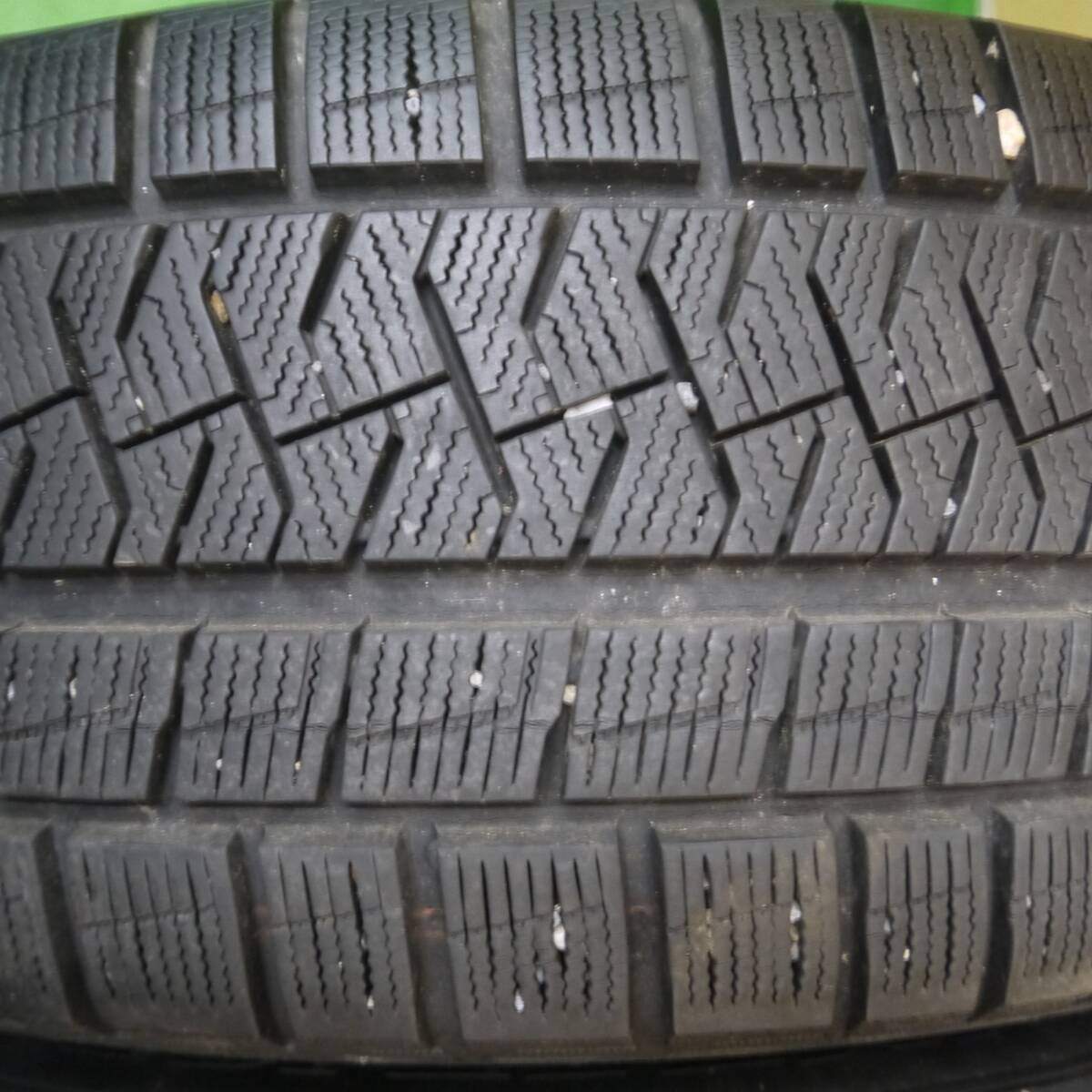 バリ溝！キレイ！8.5分★ボルボ V60 S60 純正 215/55R16 スタッドレス ピレリ アイスアシンメトリコ 16インチ PCD108/5H★4122405Hス