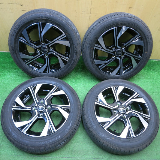 ほぼ新車外し！24年★ダイハツ LA650S タント カスタム 純正 155/65R14 ダンロップ エナセーブ EC300+ 14インチ PCD100/4H★6010309HAノ