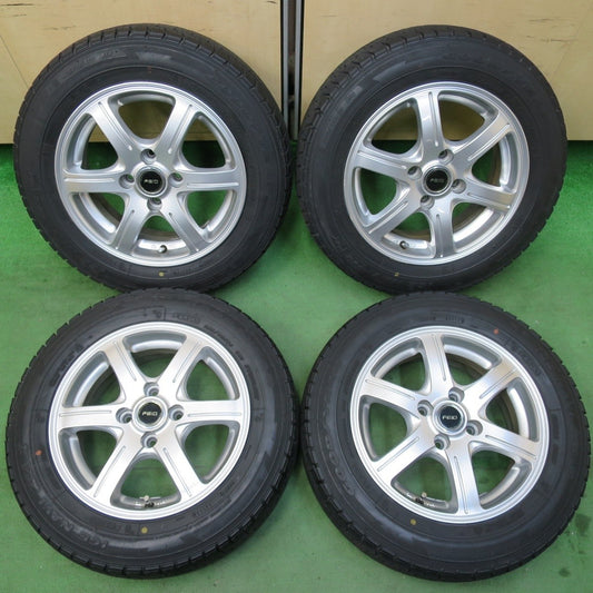 バリ溝！8.5分★スタッドレス 165/70R14 グッドイヤー アイスナビ ZEA2 FEID 14インチ PCD100/4H★5022711イス