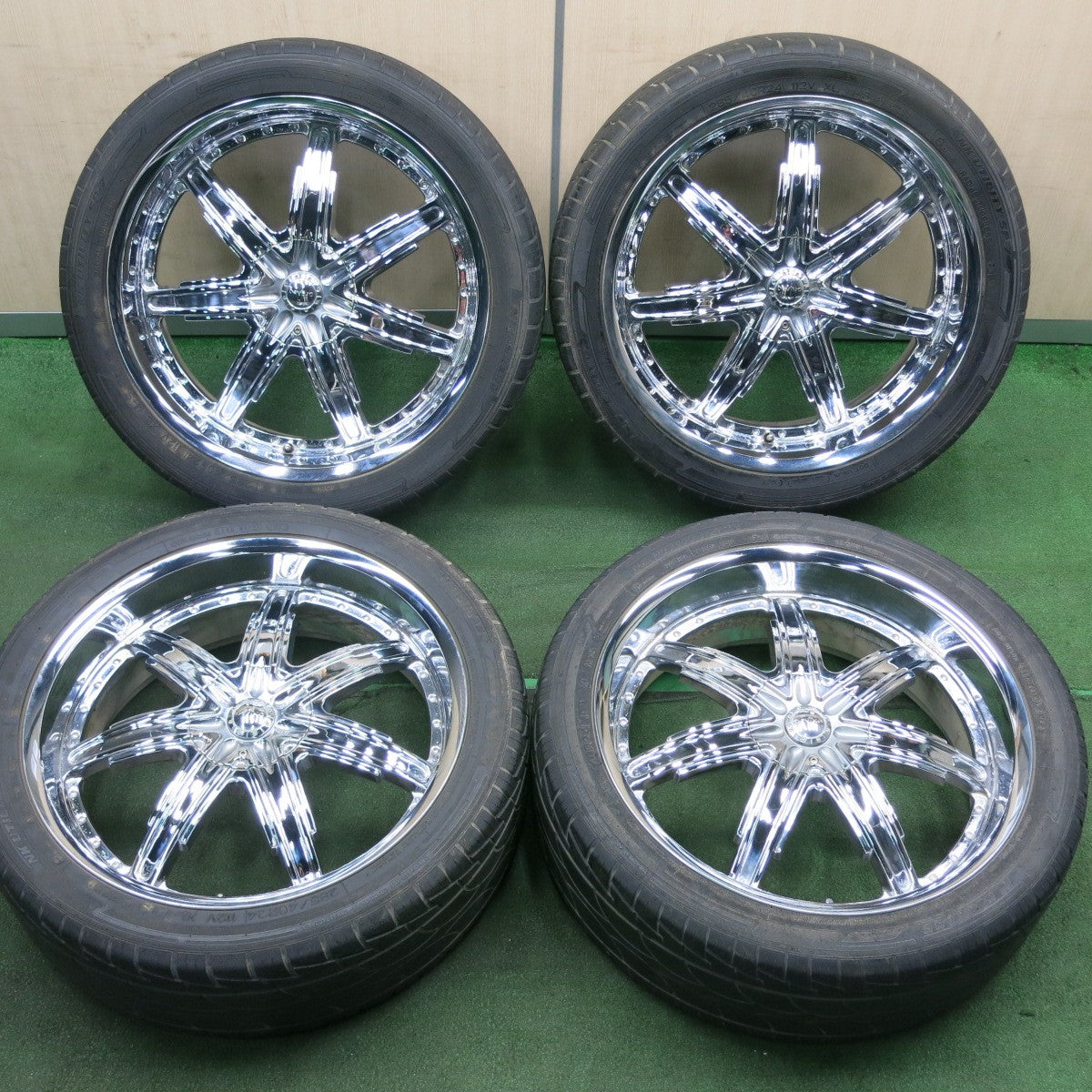 *送料無料* バリ溝！9.5分★285/40R24 DEVTNO ナンカン NK UTILITY SP-7 24インチ PCD139.7/6H★4041606TNノ