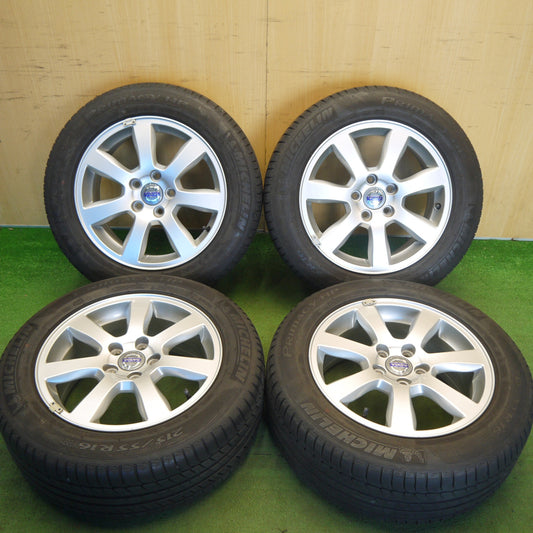 バリ溝！キレイ！9.5分★ボルボ V60 S60 純正 215/55R16 ミシュラン プライマシー HP 16インチ PCD108/5H★6041404Hノ