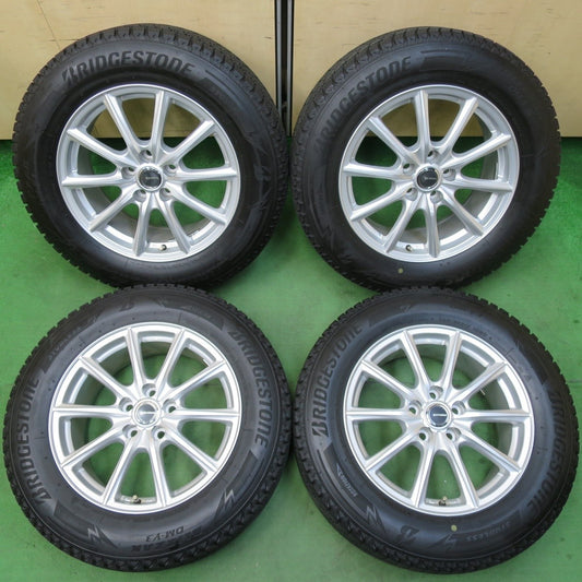バリ溝！キレイ！9分★スタッドレス 225/65R17 ブリヂストン ブリザック DM-V3 ECO FORME エコフォルム 17インチ PCD114.3/5H★5031306イス
