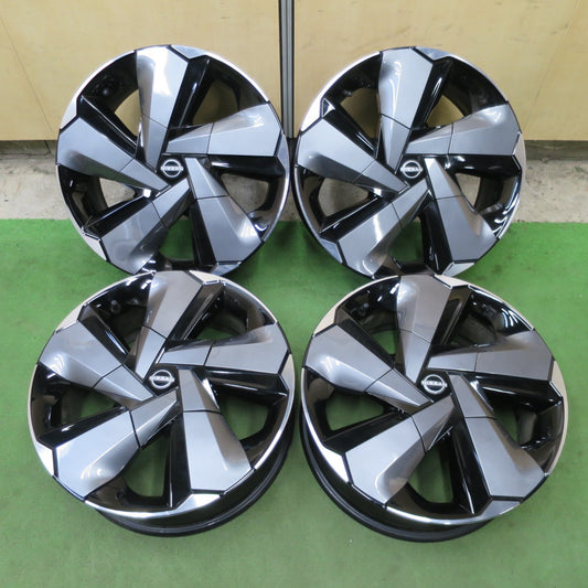 キレイ◎日産 E13 ノート オーラ 純正 ホイール 17インチ 17×6.5J PCD100/4H◎6092803NGホ