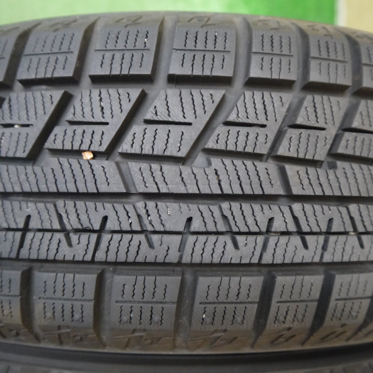 バリ溝！24年！キレイ！9.5分★スタッドレス 155/65R14 ヨコハマ アイスガード iG60 Exceeder エクシーダー 14インチ PCD100/4H★6020605Hス