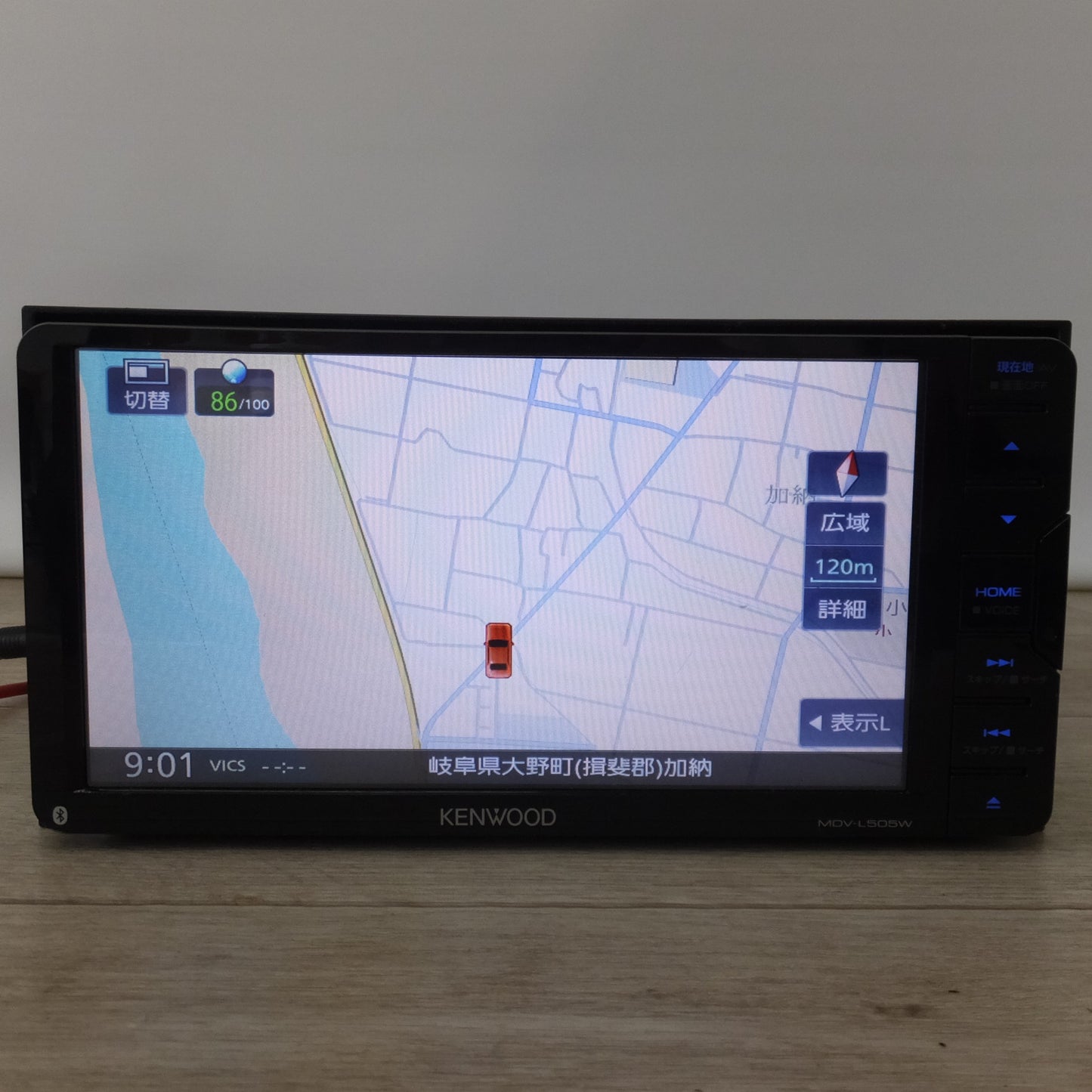 [送料無料] ★ケンウッド KENWOOD AVナビゲーションシステム MDV-L505W(29★