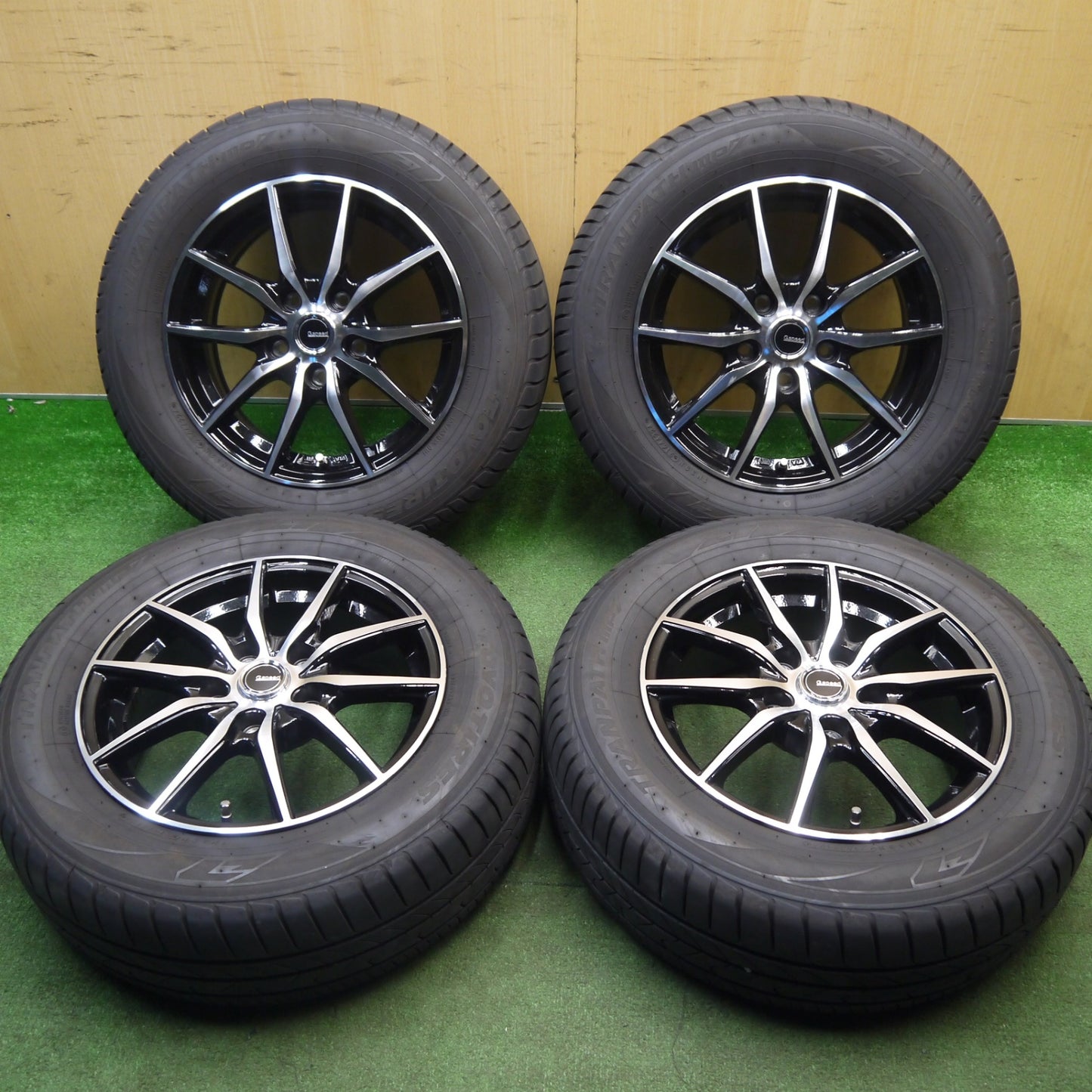 バリ溝！24年！9.5分★195/65R15 トーヨー トランパス MP7 G.speed Gスピード 15インチ PCD114.3/5H★6022005Hノ