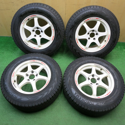 バリ溝！23年！9分★DHS C034 215/70R16 スタッドレス ヨコハマ アイスガード G075 ダウンヒル スペシャル 16インチ PCD114.3/5H★5122805HAス