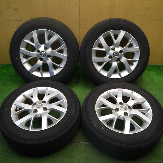 [送料無料] キレイ★日産 E12 ノート 純正 185/65R15 ダンロップ EC202 15インチ PCD100/4H★5032408Hノ