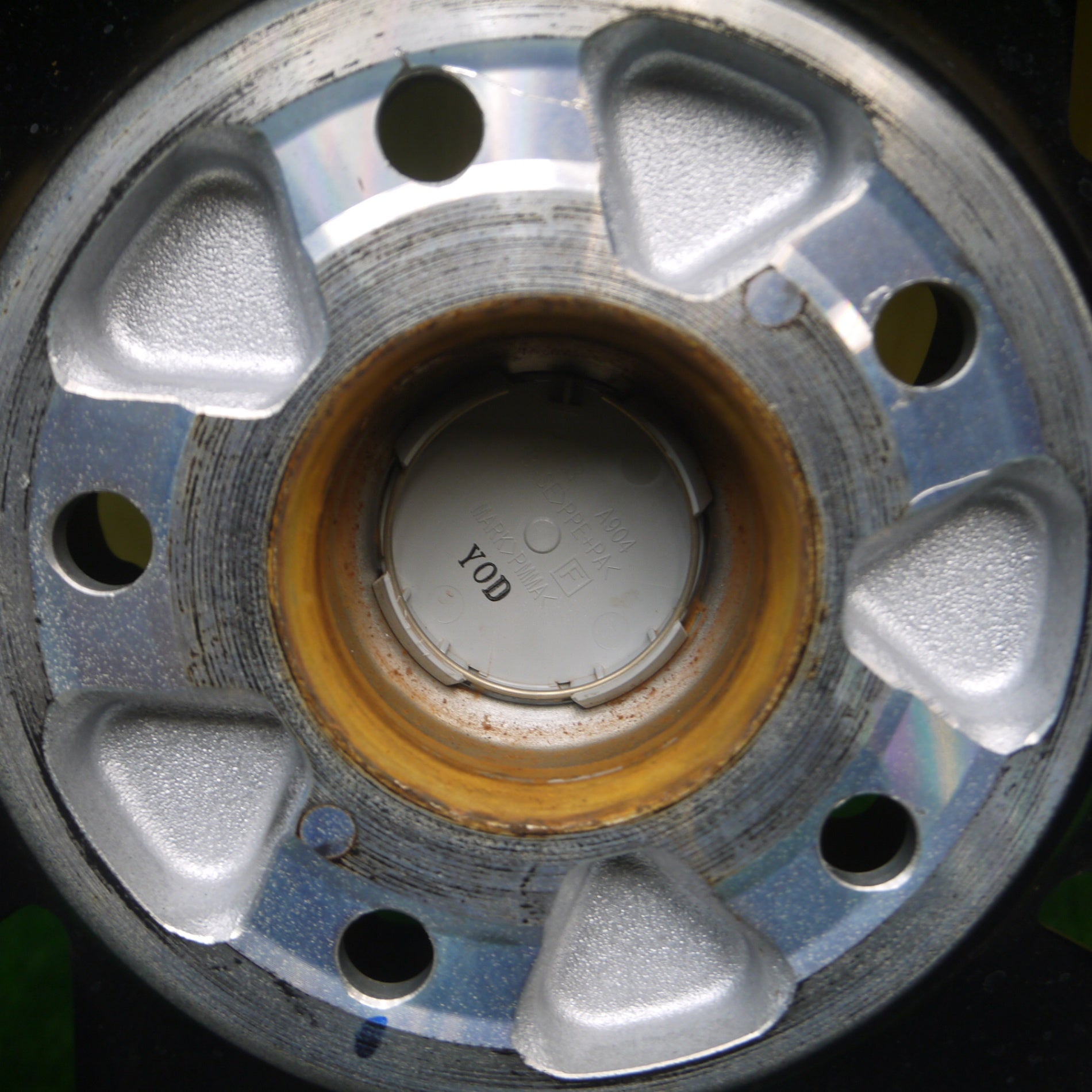 送料無料* キレイ☆トヨタ 80系 ハリアー 純正 ENKEI TRD GR PARTS