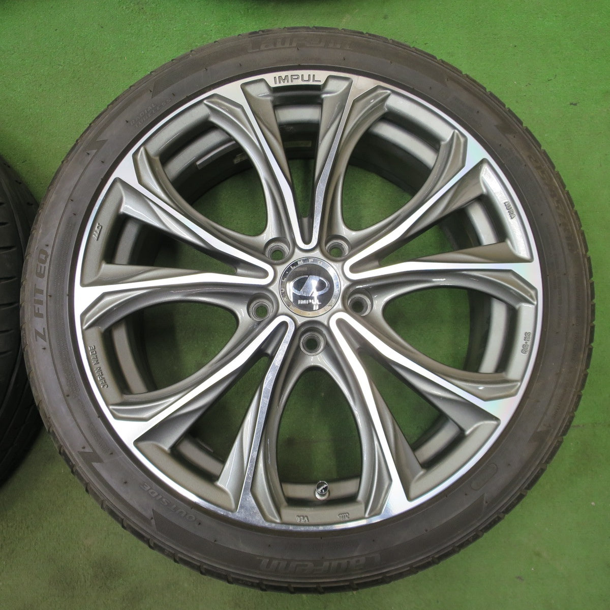 4本価格！23年★IMPUL Aura SX-50 215/45R18 ラウフェン Z FIT EQ インパル アウラ 18インチ PCD114.3/5H★6053002ナノ