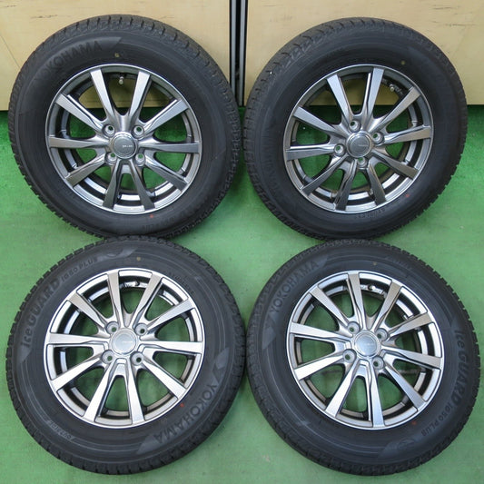 バリ溝！キレイ！8.5分★スタッドレス 165/70R14 ヨコハマ アイスガード iG50 プラス GRASS グラス 14インチ PCD100/4H★5012009イス