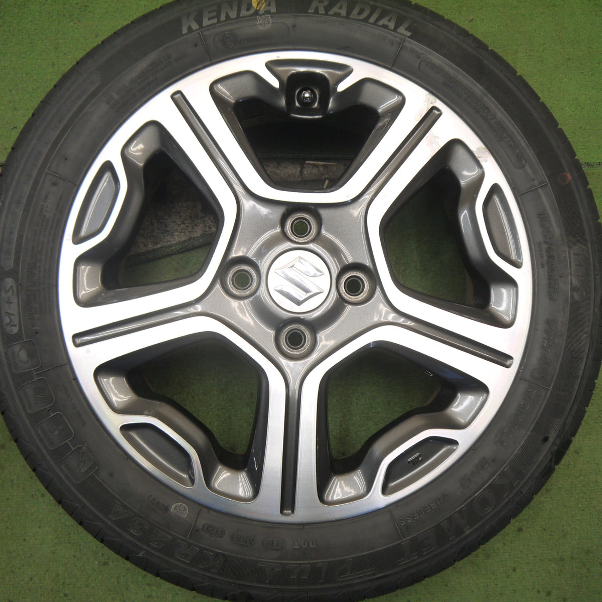 4本価格！23年◎スズキ MR31S MR41S ハスラー 純正 165/60R15 ケンダ KOMET Plus KR23A 15インチ PCD100/4H◎6090403Hノ