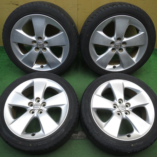 4本価格！22年★トヨタ 30系 プリウス 純正 215/45R17 マックストレック MAXIMUS M1 17インチ PCD100/5H★5070402NJノ