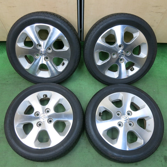 [送料無料] 4本価格★スズキ ワゴンR 純正 165/55R14 ブリヂストン ネクストリー エコピア 14インチ PCD100/4H★5022810SYノ