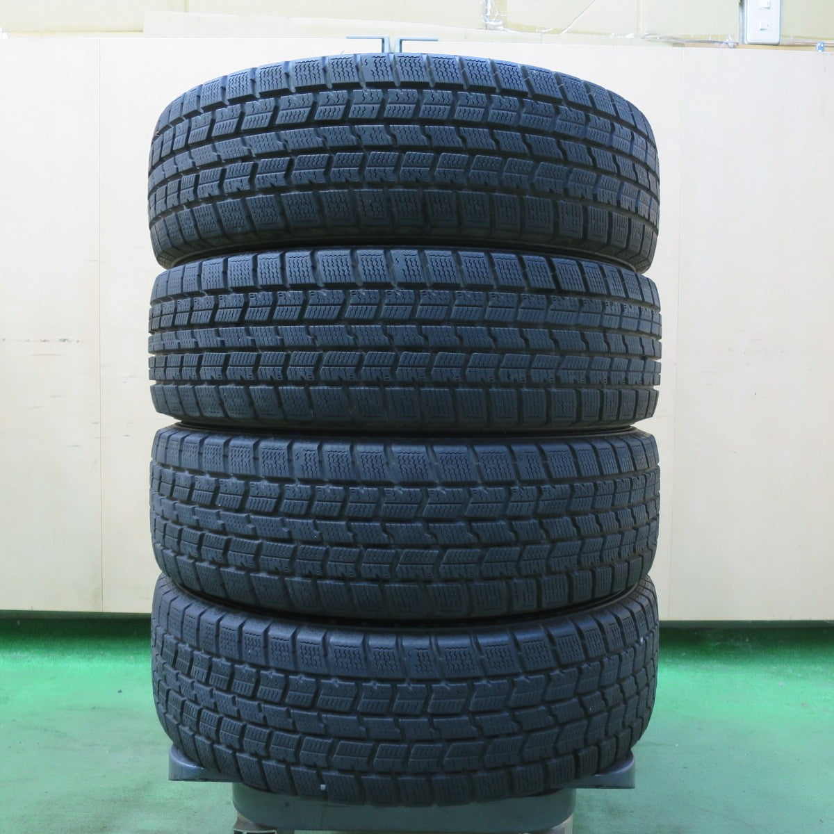バリ溝！9分★スタッドレス 165/60R15 グッドイヤー アイスナビ7 JOKER ジョーカー 15インチ 軽サイズ PCD100/4H★5082803イス