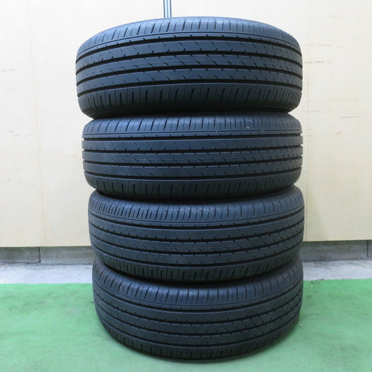 バリ溝！25年！ほぼ10分◎225/60R18 ヨコハマ アドバン V03 V03A タイヤ 18インチ 40系 アルファード ヴェルファイア レクサス NX 等◎6090102NGノタ