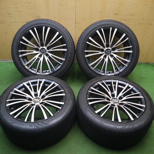 *送料無料* バリ溝！9.5分★ベンツ 等 MSW O・Z 235/45R17 ヨコハマ DNA エコス ES300 ナンカン NOBLE SPORT NS-20 PCD112/5H★4050101Hノ