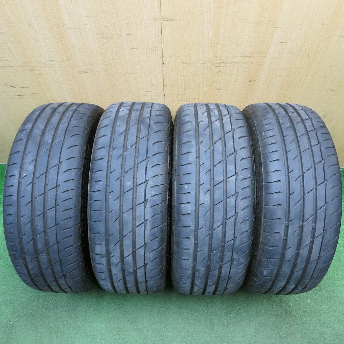 バリ溝！25年！9.5分★205/45R17 ブリヂストン ポテンザ RE004 Adrenalin POTENZA SW010 社外 アルミ 17インチ PCD114.3/5H★6043005HAノ