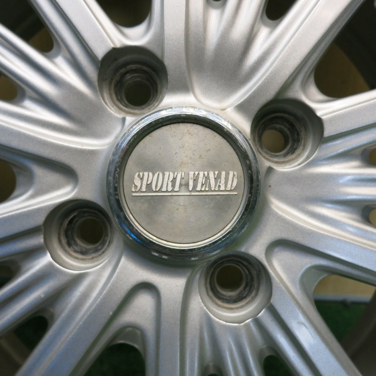 バリ溝！24年！9.5分以上★スタッドレス 155/65R14 グッドイヤー アイスナビ7 SPORT VENAD 社外 アルミ 14インチ PCD100/4H★6041902HAス