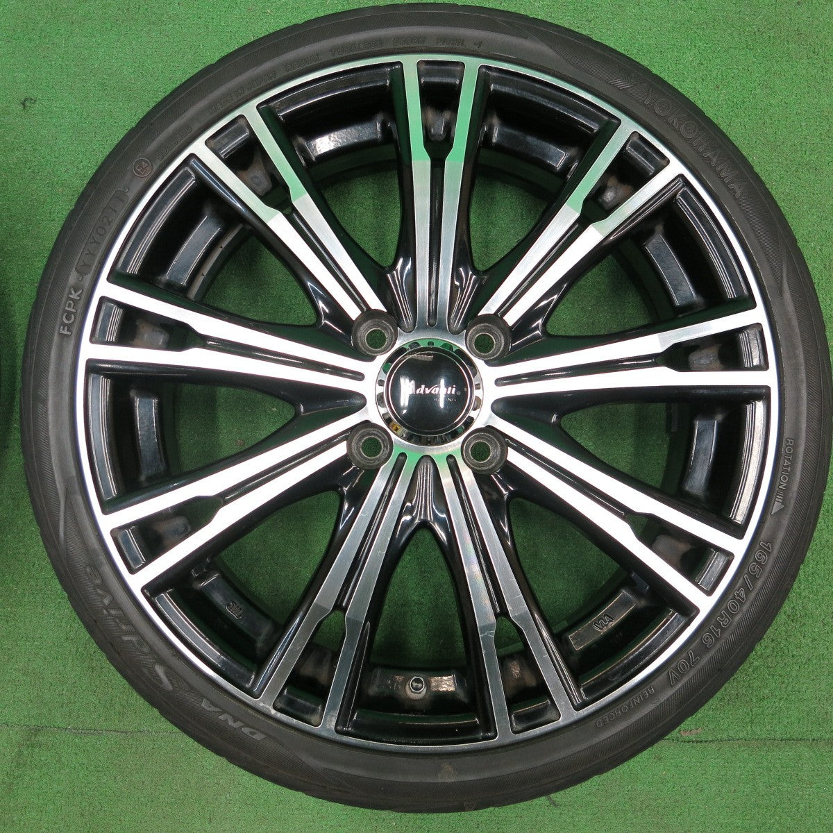 *送料無料* 4本価格★Advanti RACING 165/40R16 ヨコハマ DNA S.drive アドヴァンティ レーシング PCD100/4H★4051006ナノ