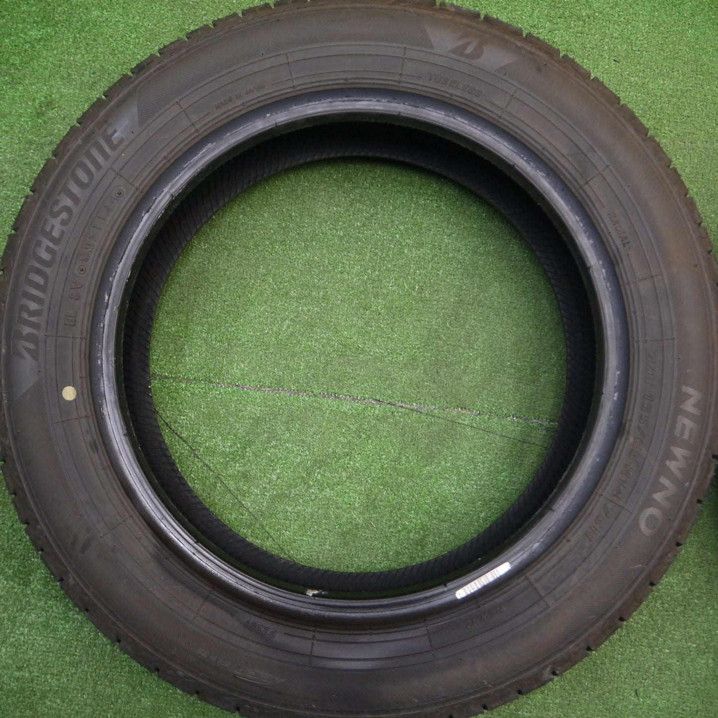 [送料無料] バリ溝！24年！ほぼ10分★155/65R14 ブリヂストン NEWNO タイヤ 14インチ ニューノ N-BOX ワゴンR タント ムーヴ ウェイク スペーシア 等★5011702Hノタ
