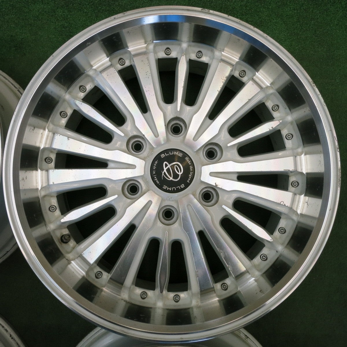 4本価格★阿修羅 BLUME 18インチ ホイール 18×7.5J PCD139.7/6H★6052101HAホ