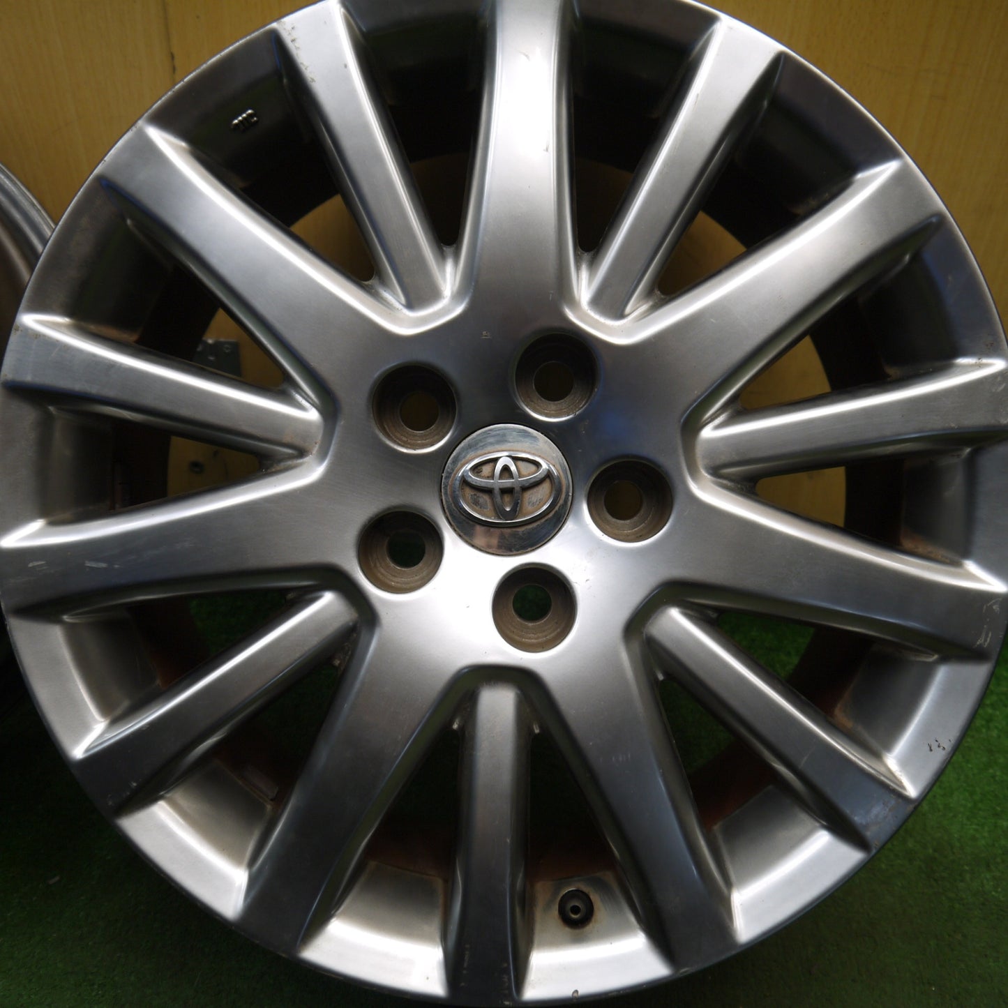 4本価格★トヨタ 180系 マジェスタ 純正 ホイール 17インチ 17×7JJ PCD114.3/5H★6032507Hホ