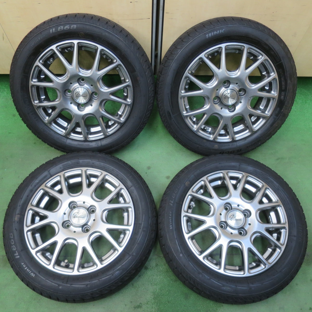 4本価格★スタッドレス 155/65R14 アイリンク Winter IL868 Verthandi ヴェルザンディ ヴェルサンディ 14インチ PCD100/4H★6012003イス