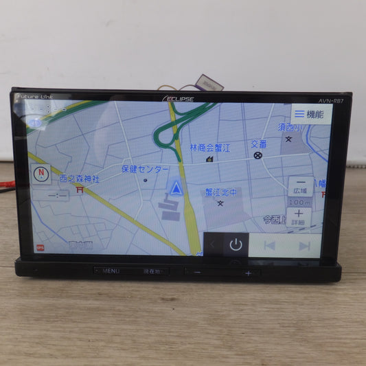[送料無料] ★富士通テン イクリプス ECLIPSE メモリーナビゲーション AVN-RB7[5]★