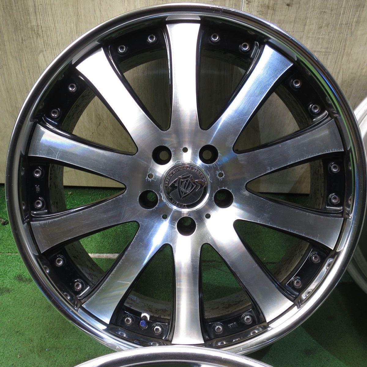 *送料無料* 4本価格★BMW レクサス等 VIENNA ヴィエナ ツウェール タナベ ホイール 20インチ 20×8.5J 20×9.5J PCD120/5H★4040902クホ