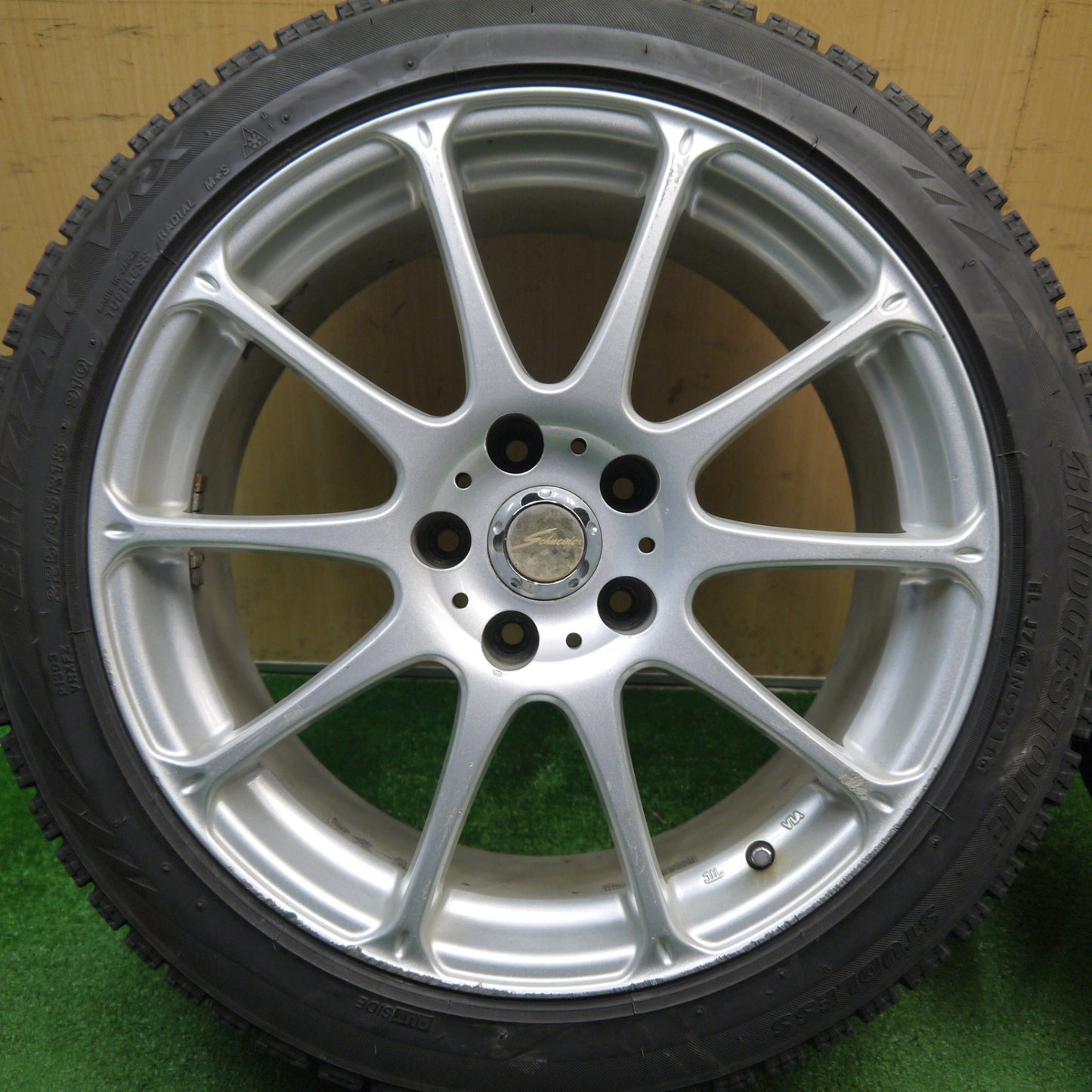 4本価格★スタッドレス 225/45R18 ブリヂストン ブリザック VRX Schneider シュナイダー 18インチ PCD114.3/5H★5121501Hス