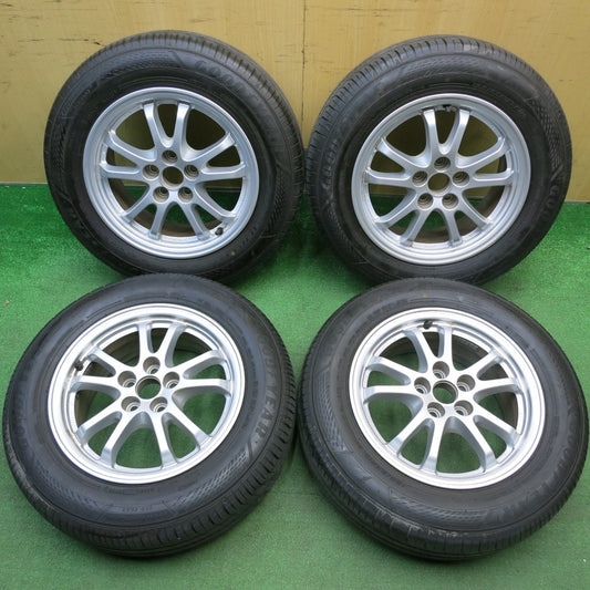 4本価格★トヨタ 50系 プリウス 純正 195/65R15 グッドイヤー EfficientGrip ECO EG02 15インチ PCD100/5H★6012513HAノ